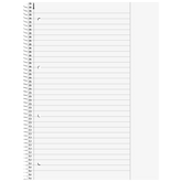 Collegeblock Student | A4, Lineatur 25, 80 Blatt, blau
